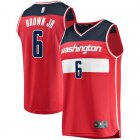 Camiseta Troy Brown Jr 6 Washington Wizards Icon Edition Rojo Hombre